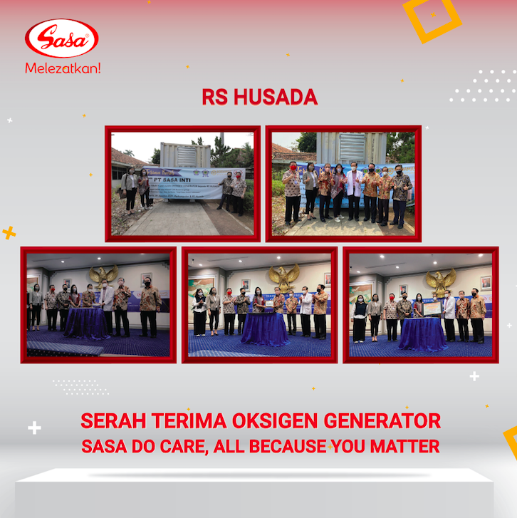 serah terima oksigen generator rs husada