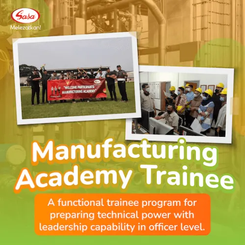 Sasa Manufacturing Academy Trainee